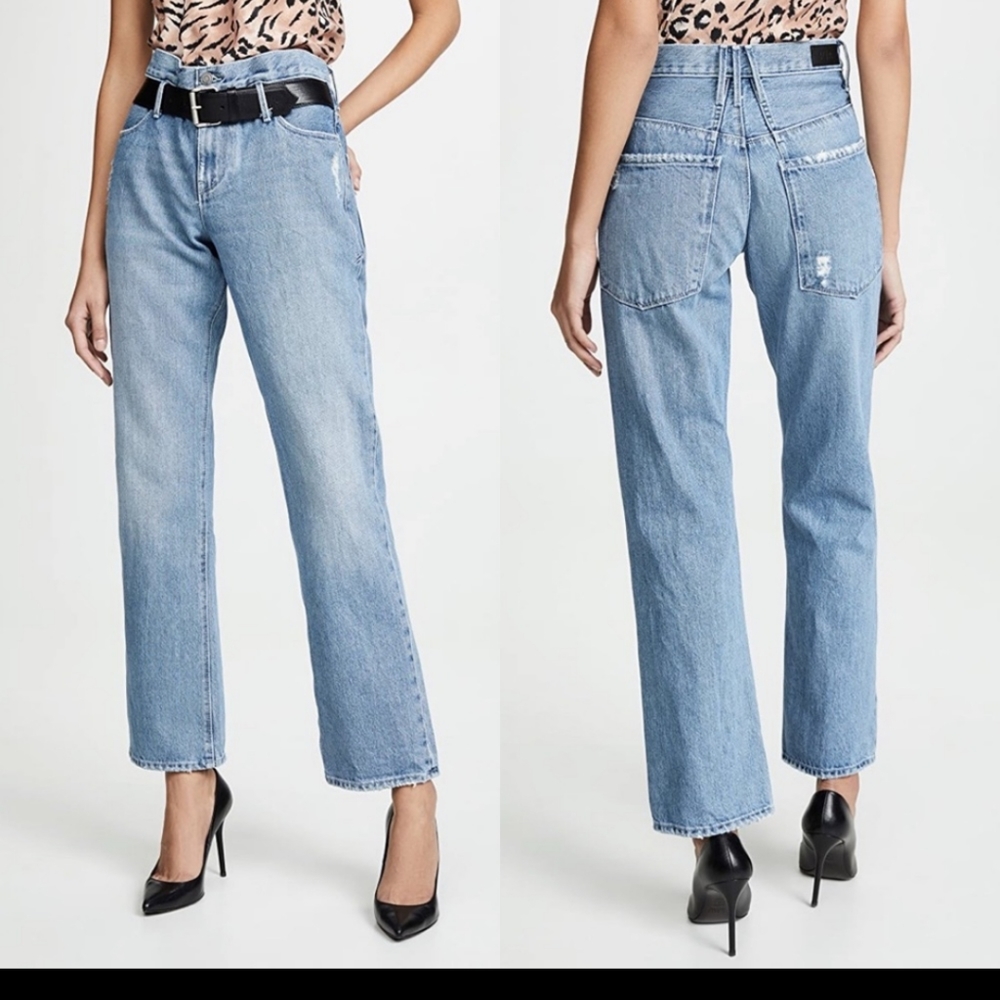 Rta Dexter Belted Jeans
